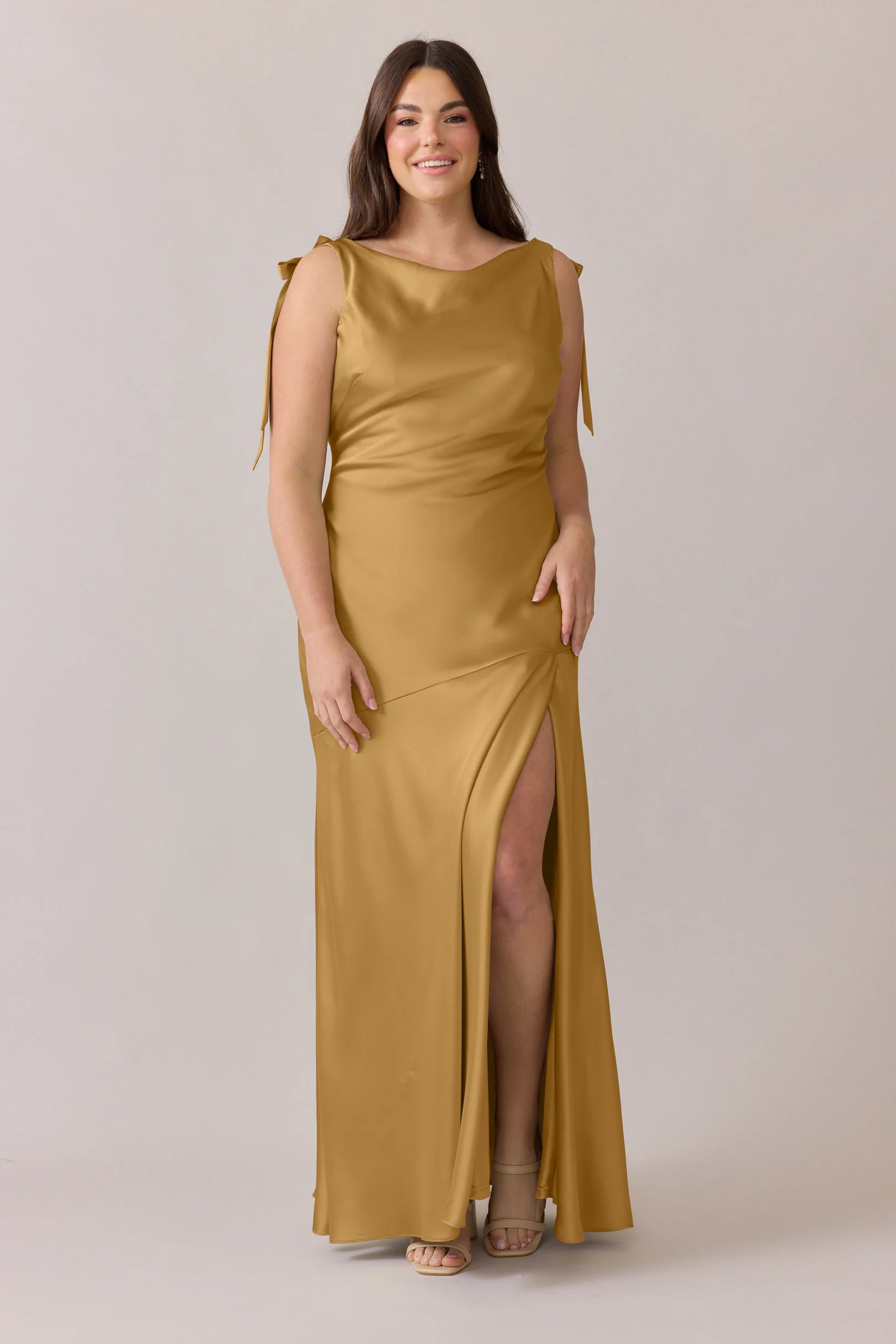 Aaliyah Satin Dress | Made To Order - Image 13