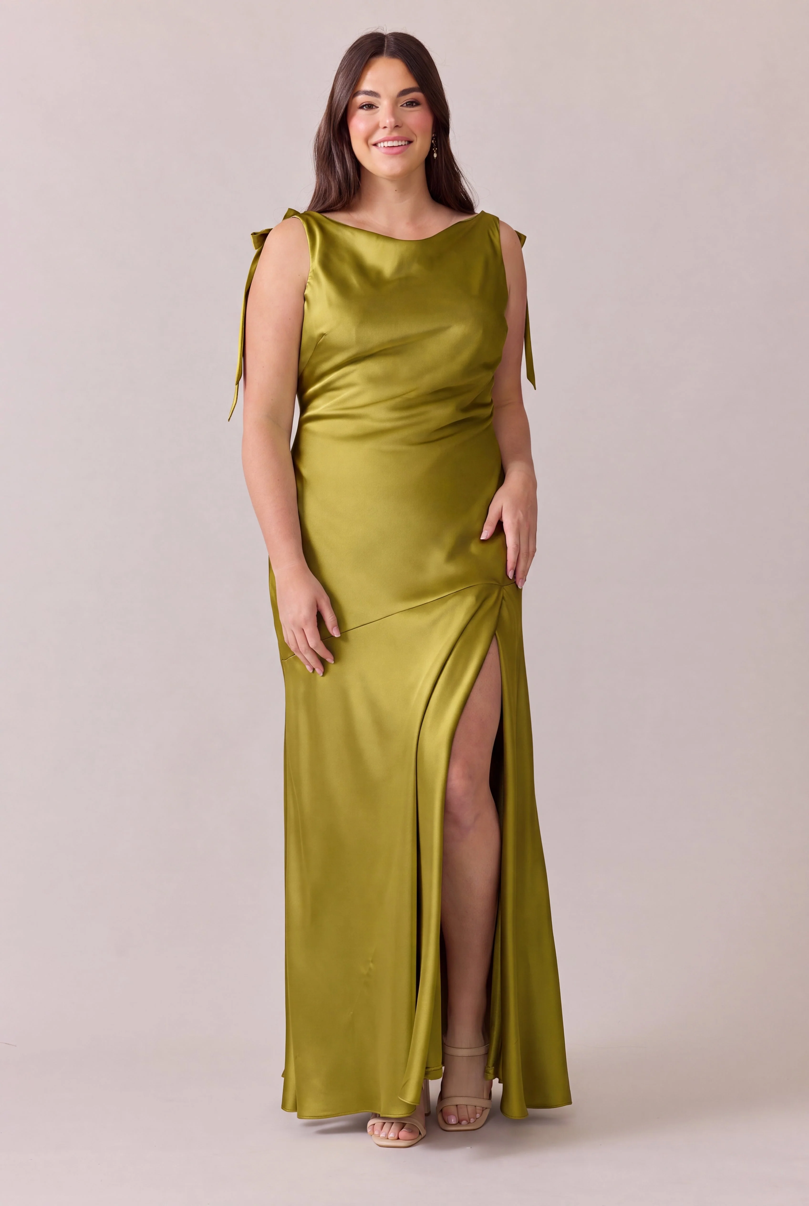 Aaliyah Satin Dress | Made To Order - Image 176