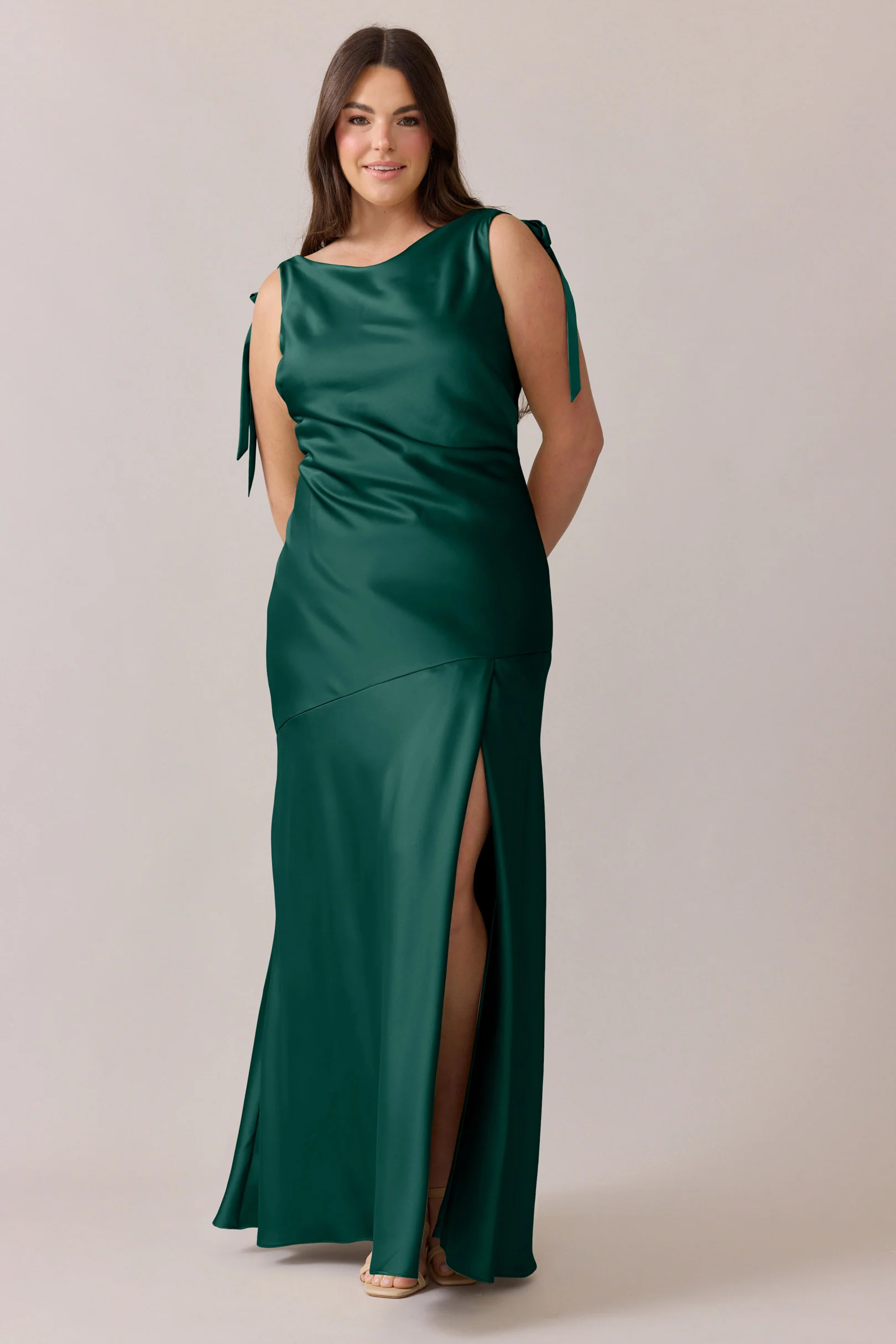 Aaliyah Satin Dress | Made To Order - Image 22