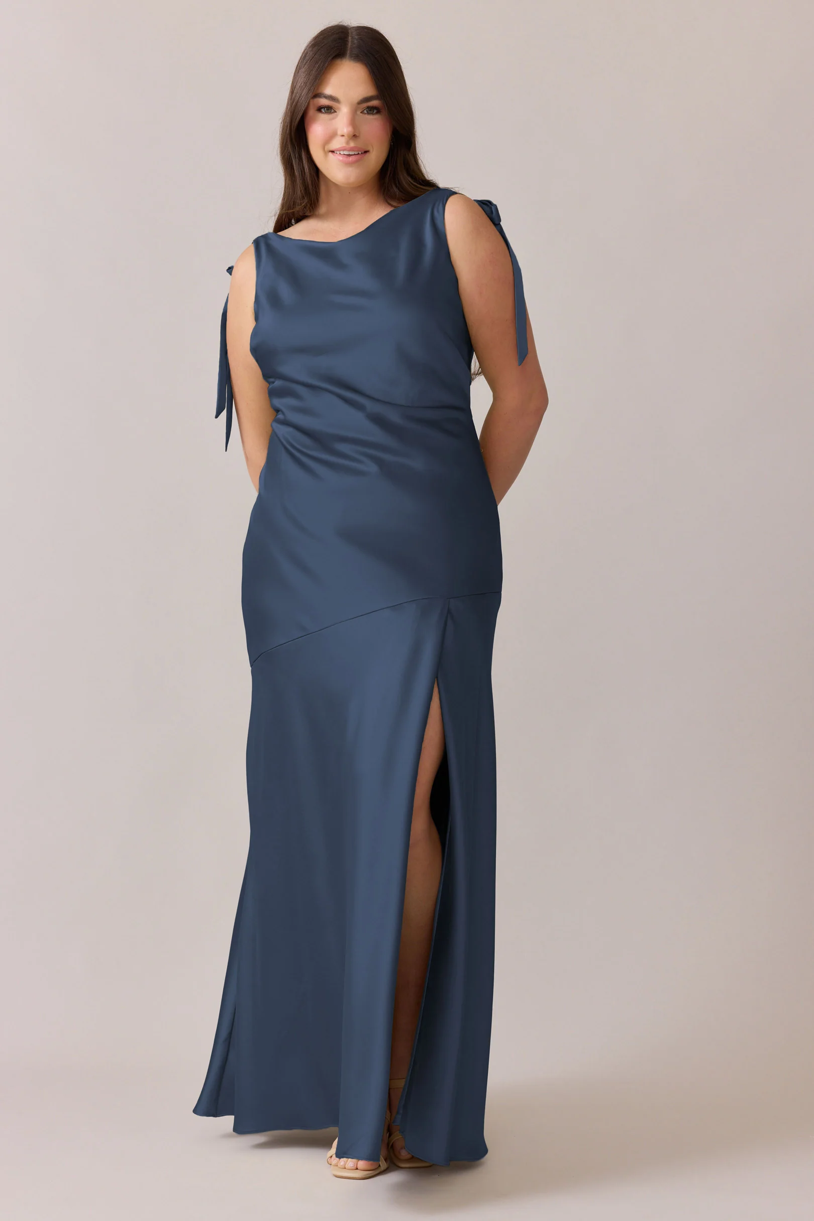 Aaliyah Satin Dress | Made To Order - Image 78