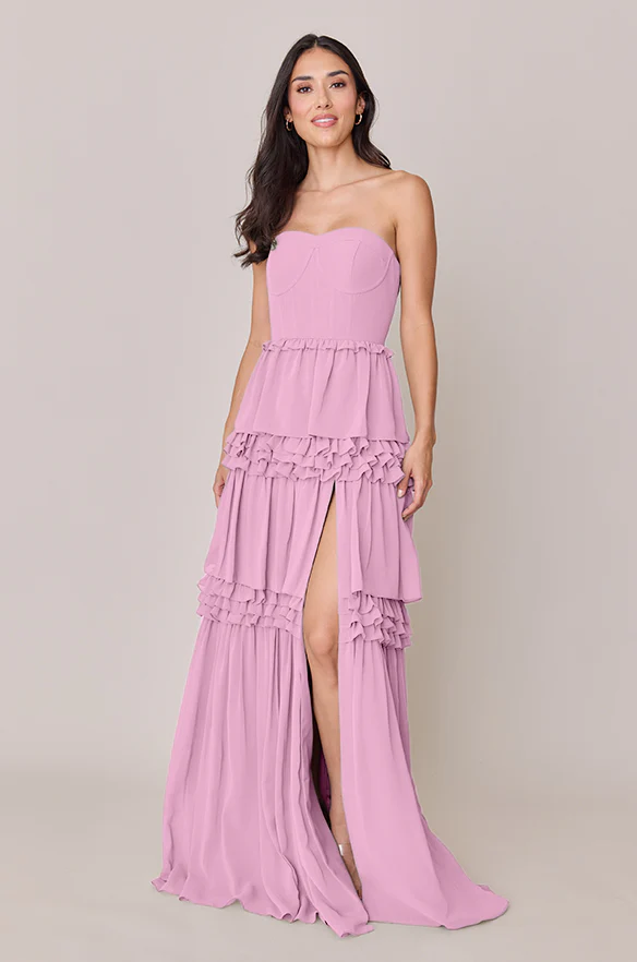 Adeline Chiffon Dress | Made To Order - Image 95