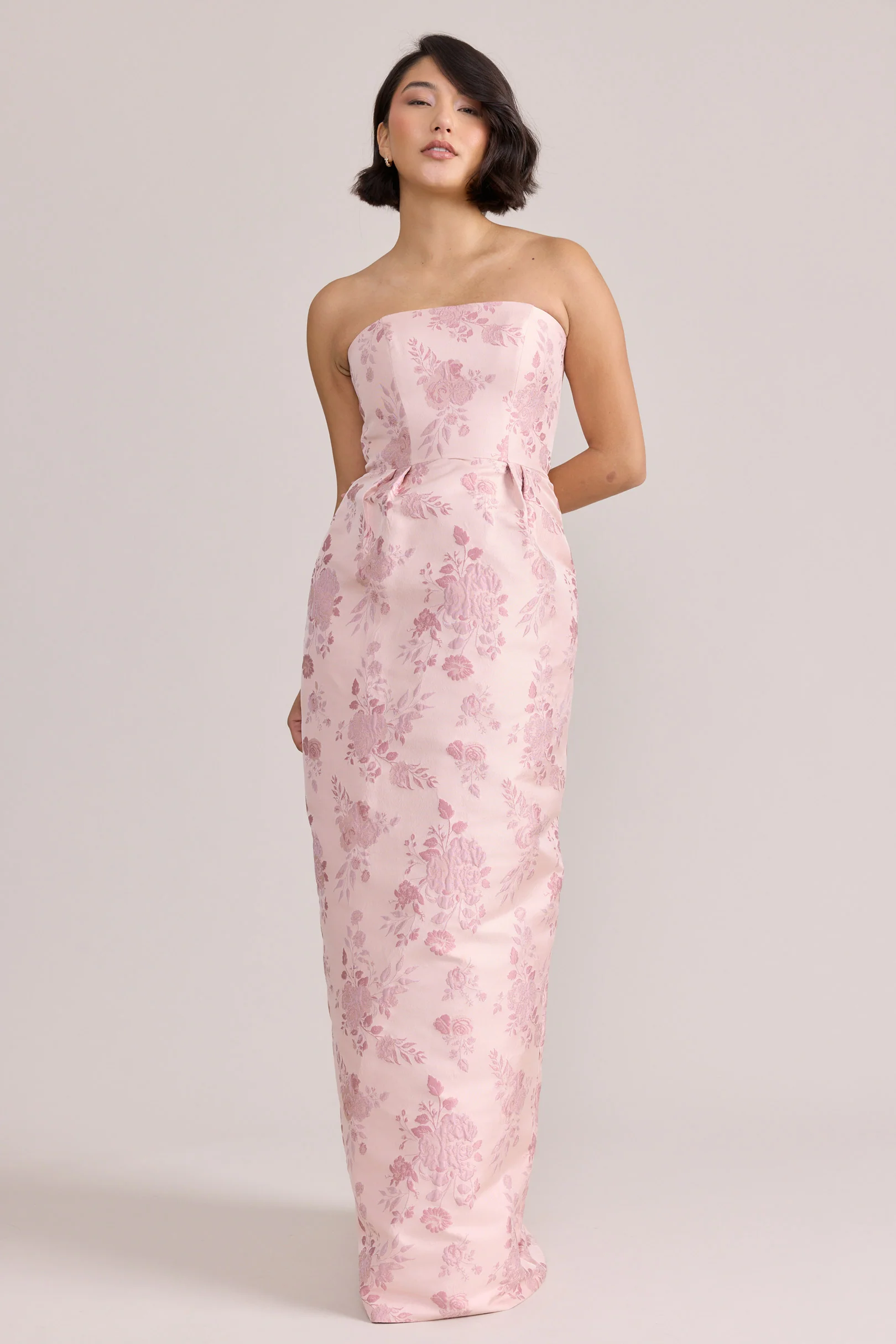 Adrienne Jacquard Dress | Made To Order