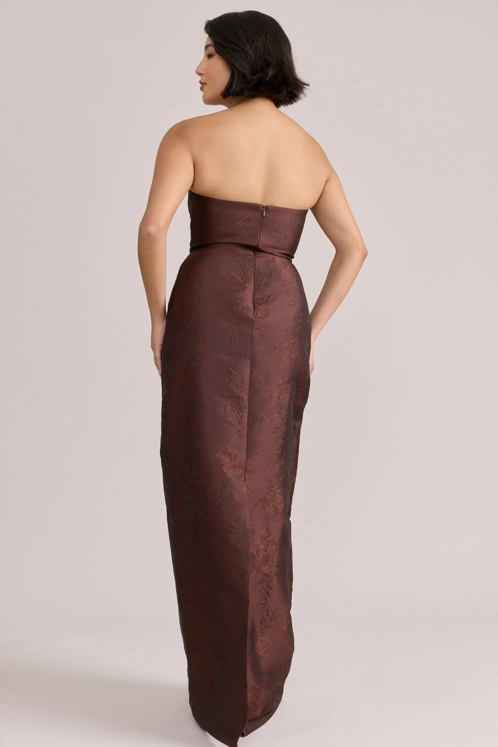 Adrienne Jacquard Dress | Made To Order - Image 10