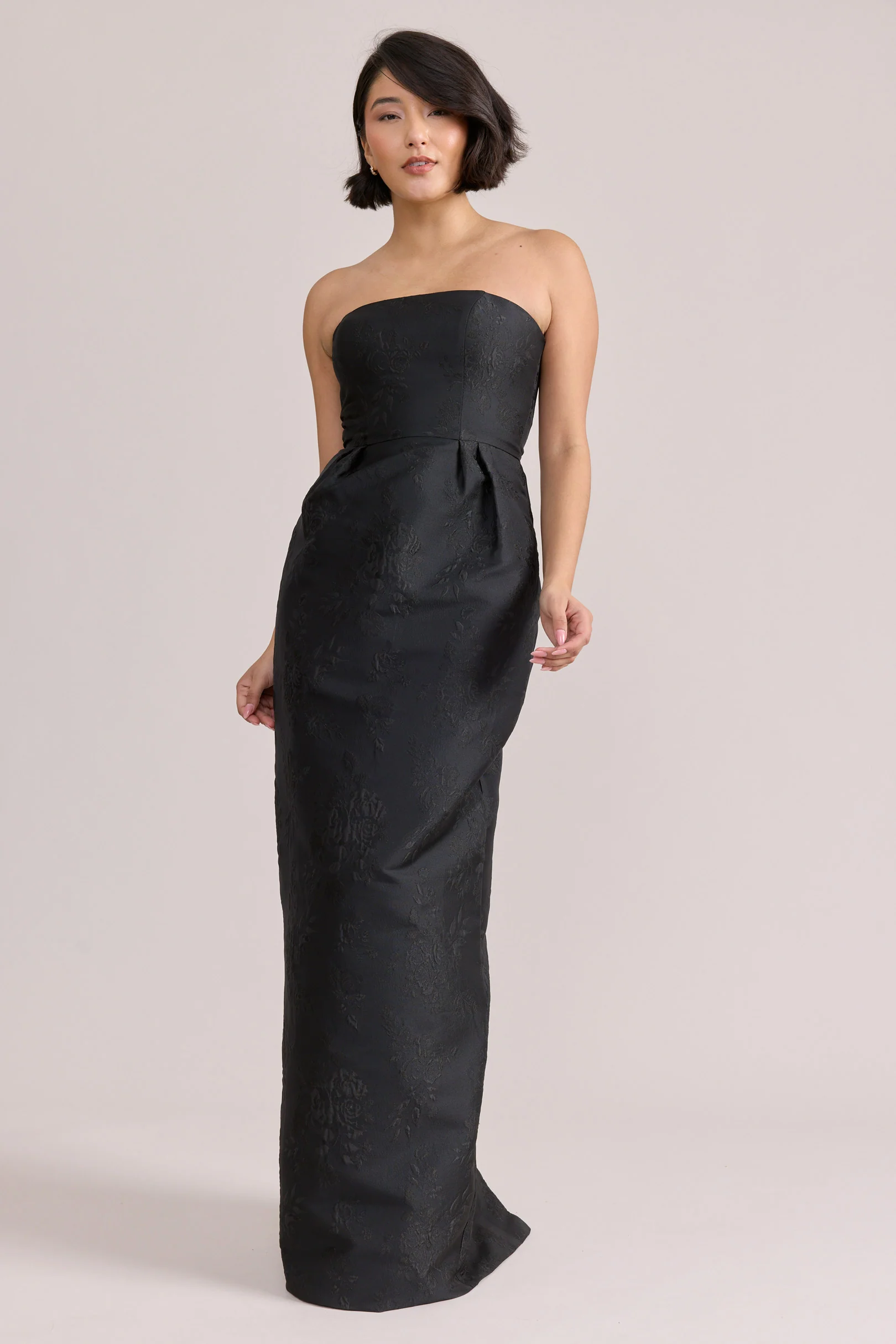 Adrienne Jacquard Dress | Made To Order - Image 13