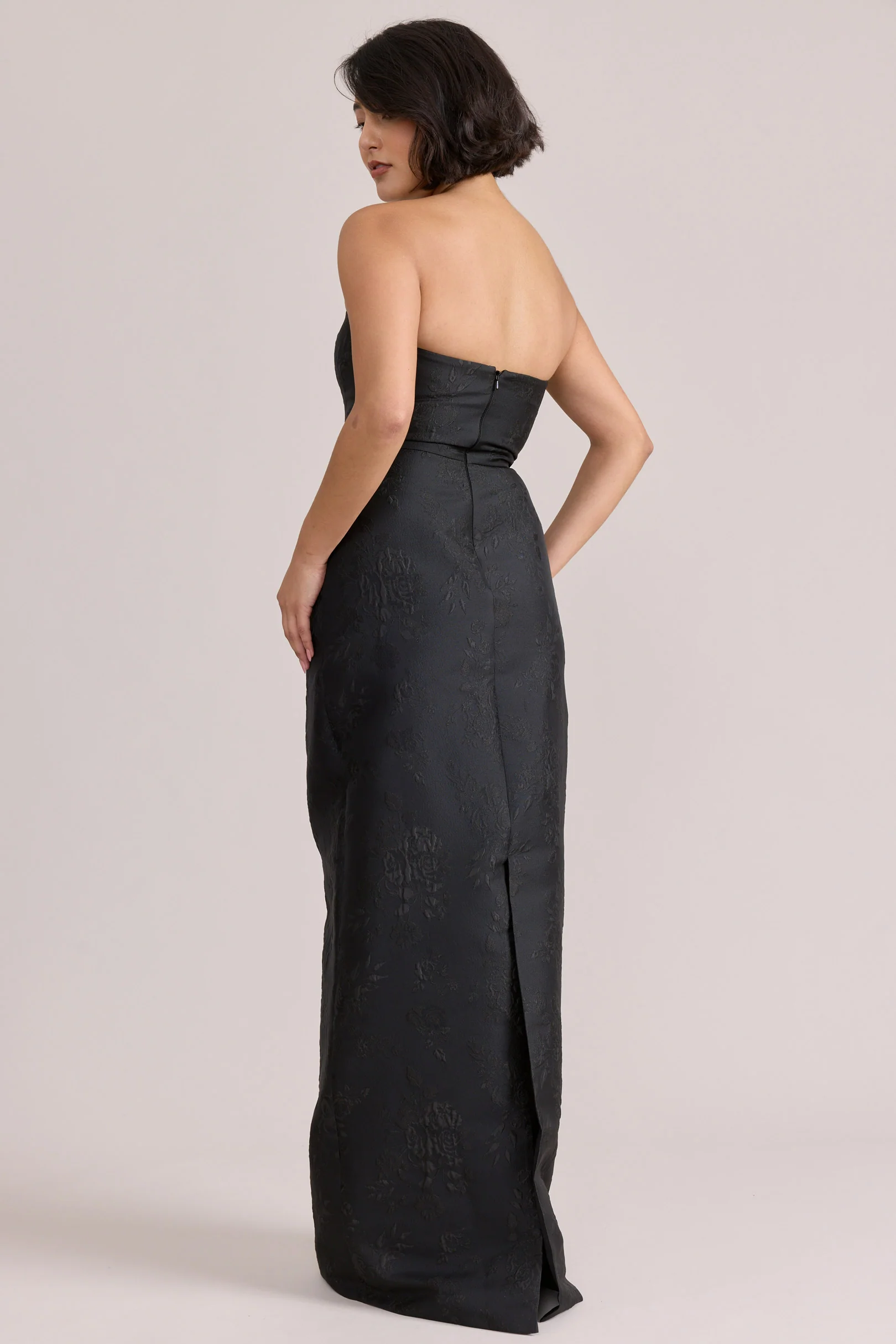 Adrienne Jacquard Dress | Made To Order - Image 14