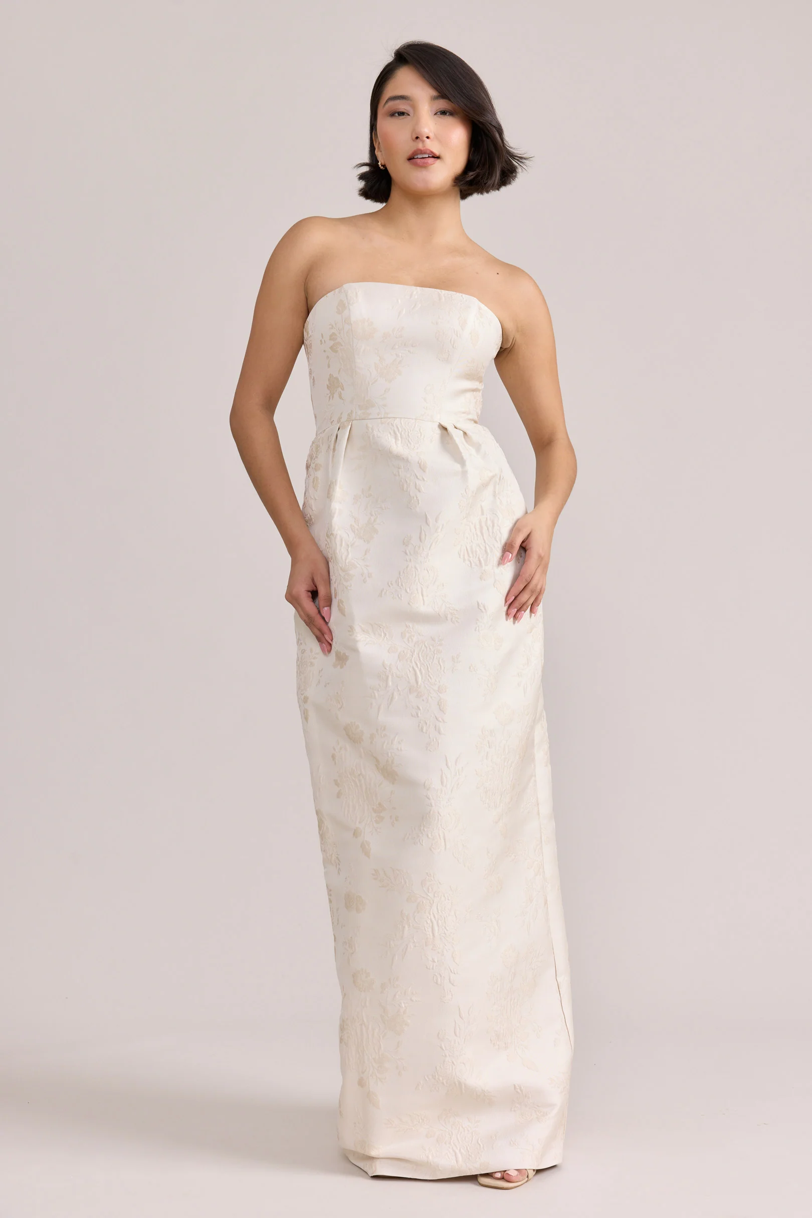 Adrienne Jacquard Dress | Made To Order - Image 16