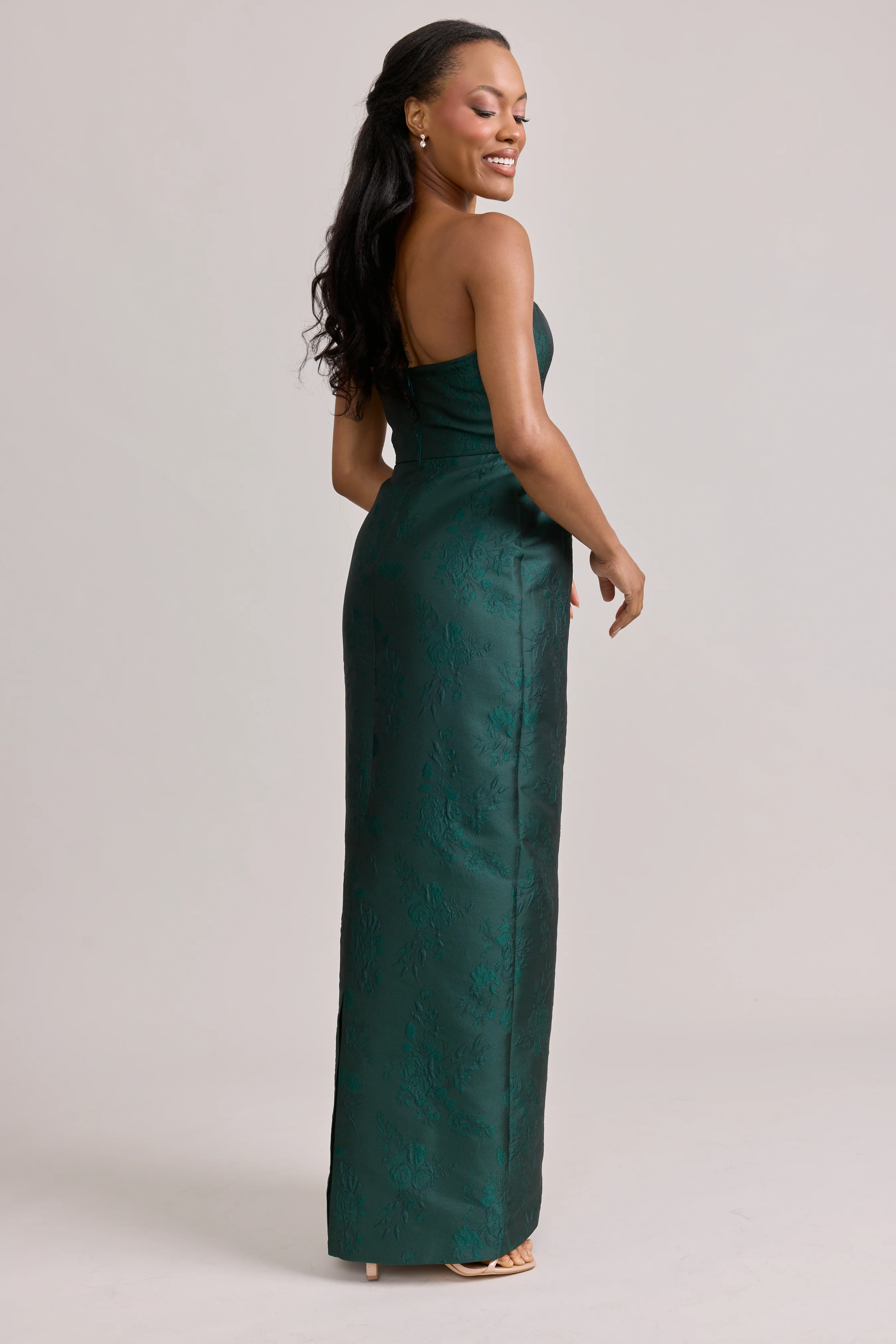 Adrienne Jacquard Dress | Made To Order - Image 28