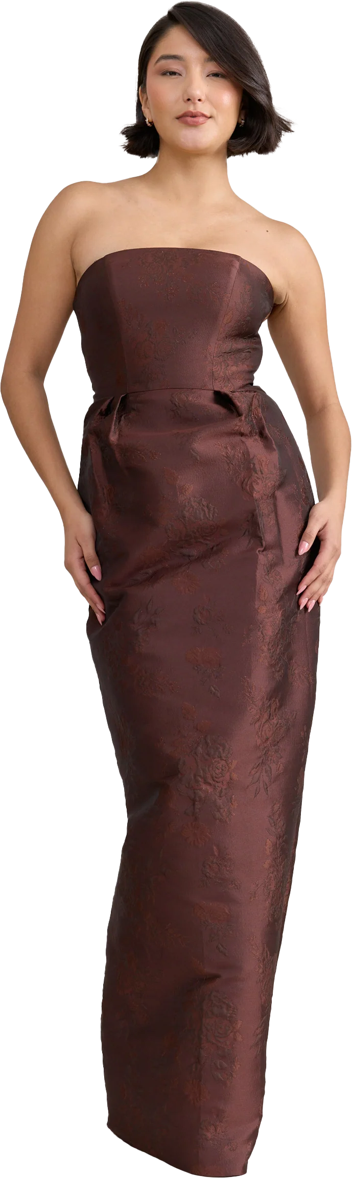 Adrienne Jacquard Dress | Made To Order - Image 36