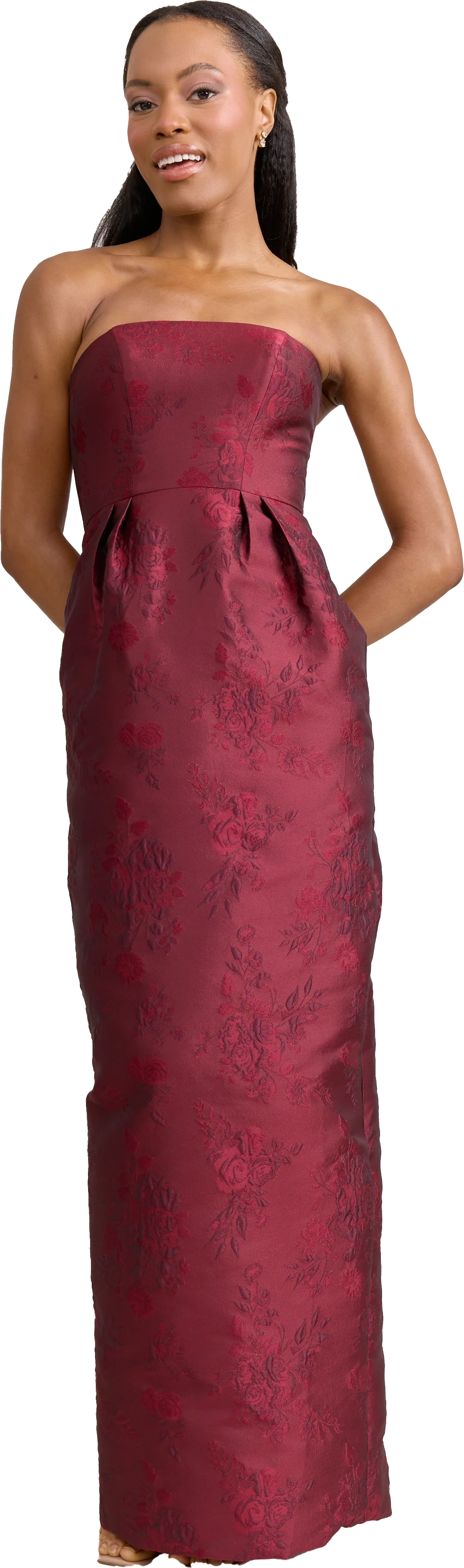 Adrienne Jacquard Dress | Made To Order - Image 37