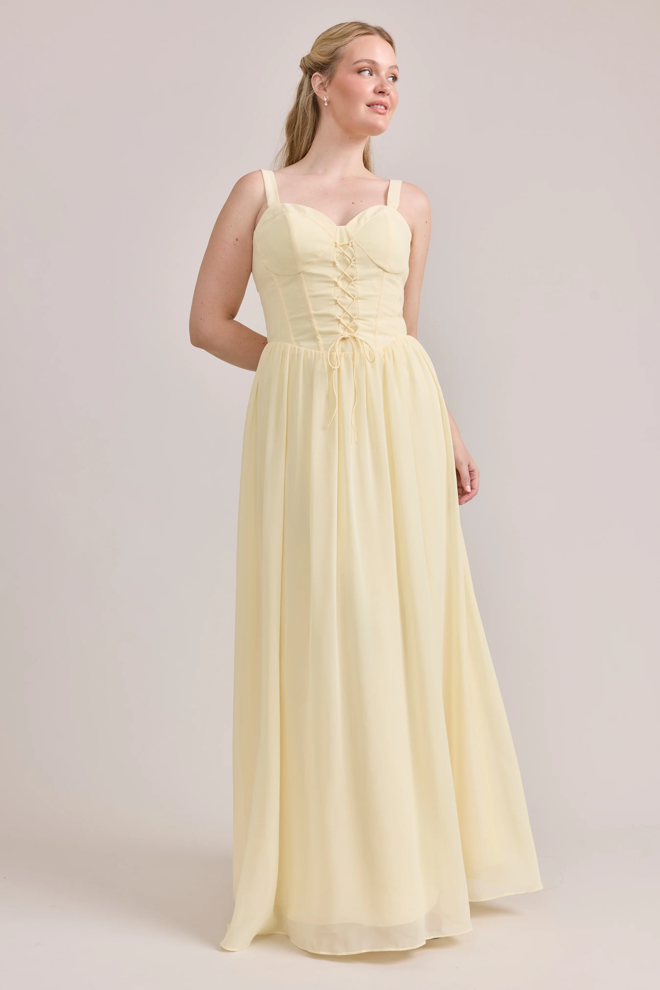 Alena Chiffon Dress | Made To Order