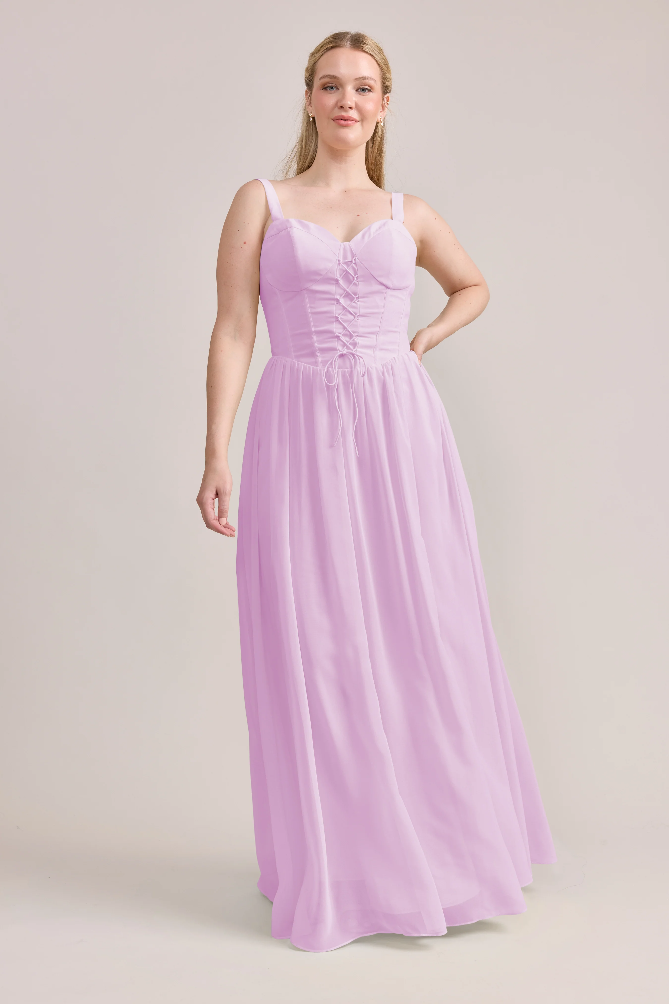 Alena Chiffon Dress | Made To Order - Image 100