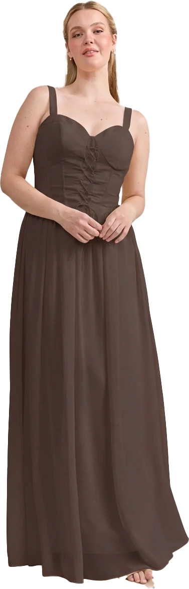 Alena Chiffon Dress | Made To Order - Image 180