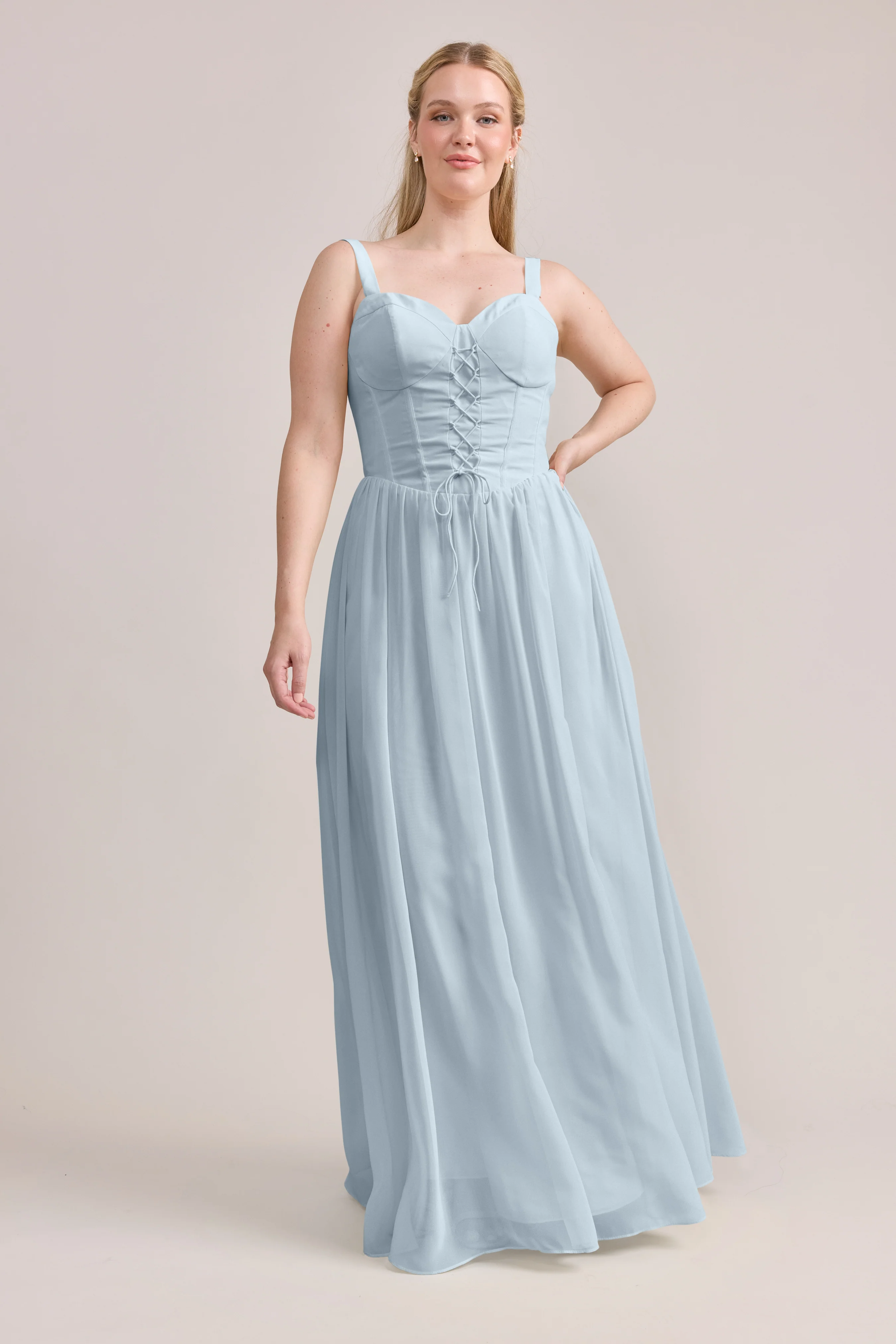 Alena Chiffon Dress | Made To Order - Image 60