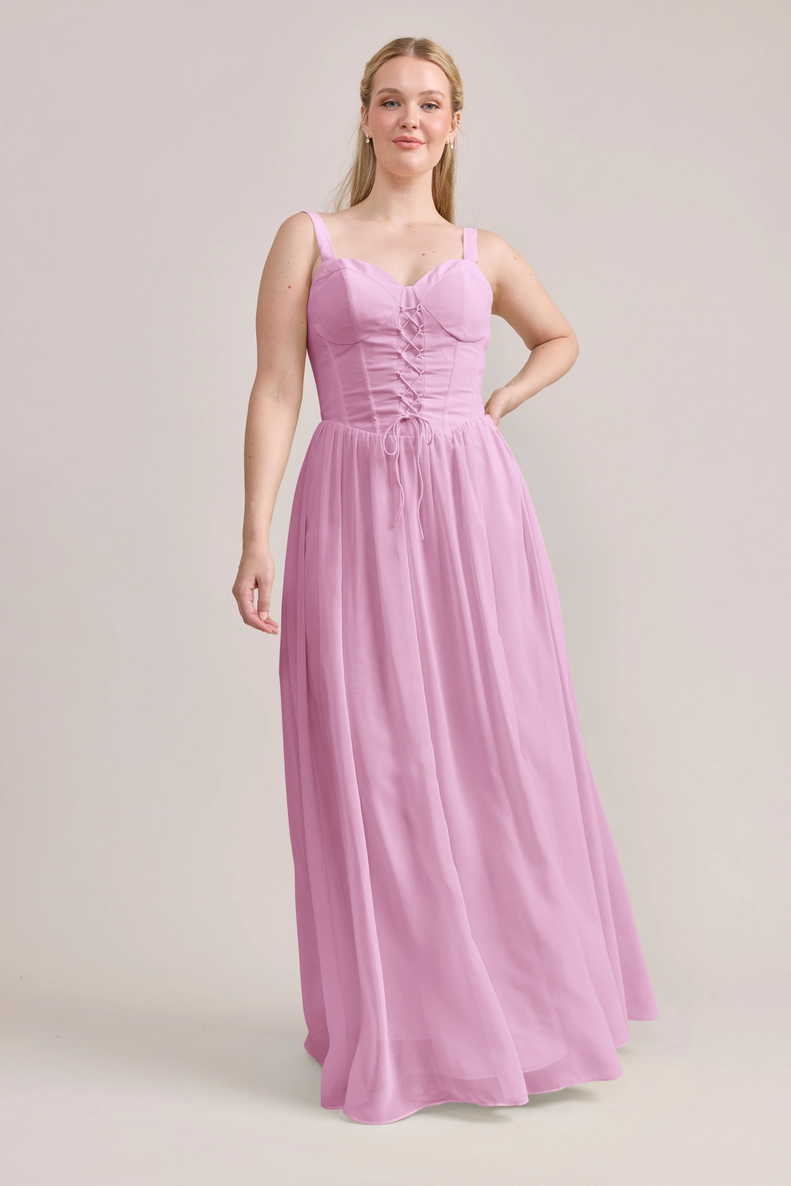Alena Chiffon Dress | Made To Order - Image 78