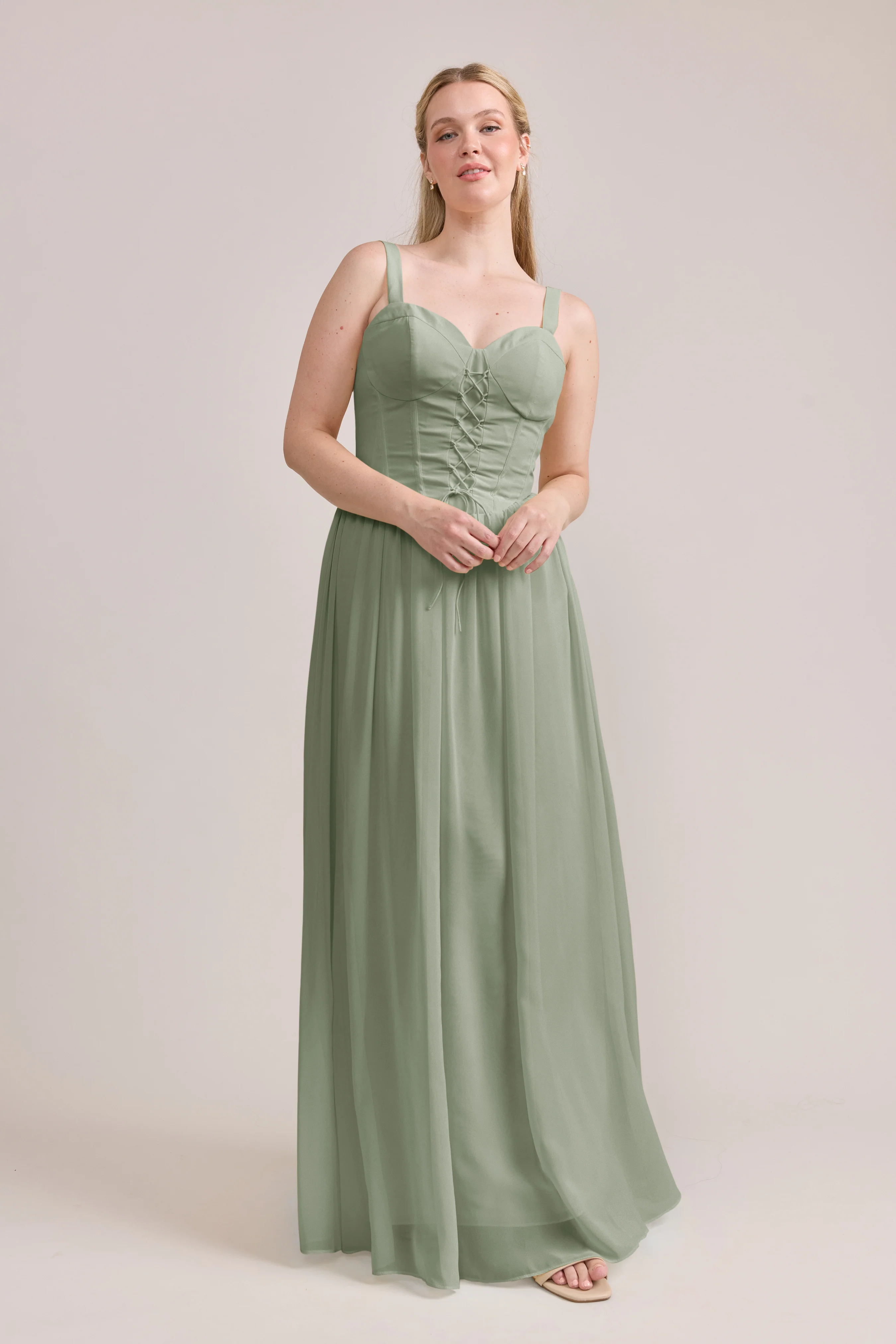 Alena Chiffon Dress | Made To Order - Image 80