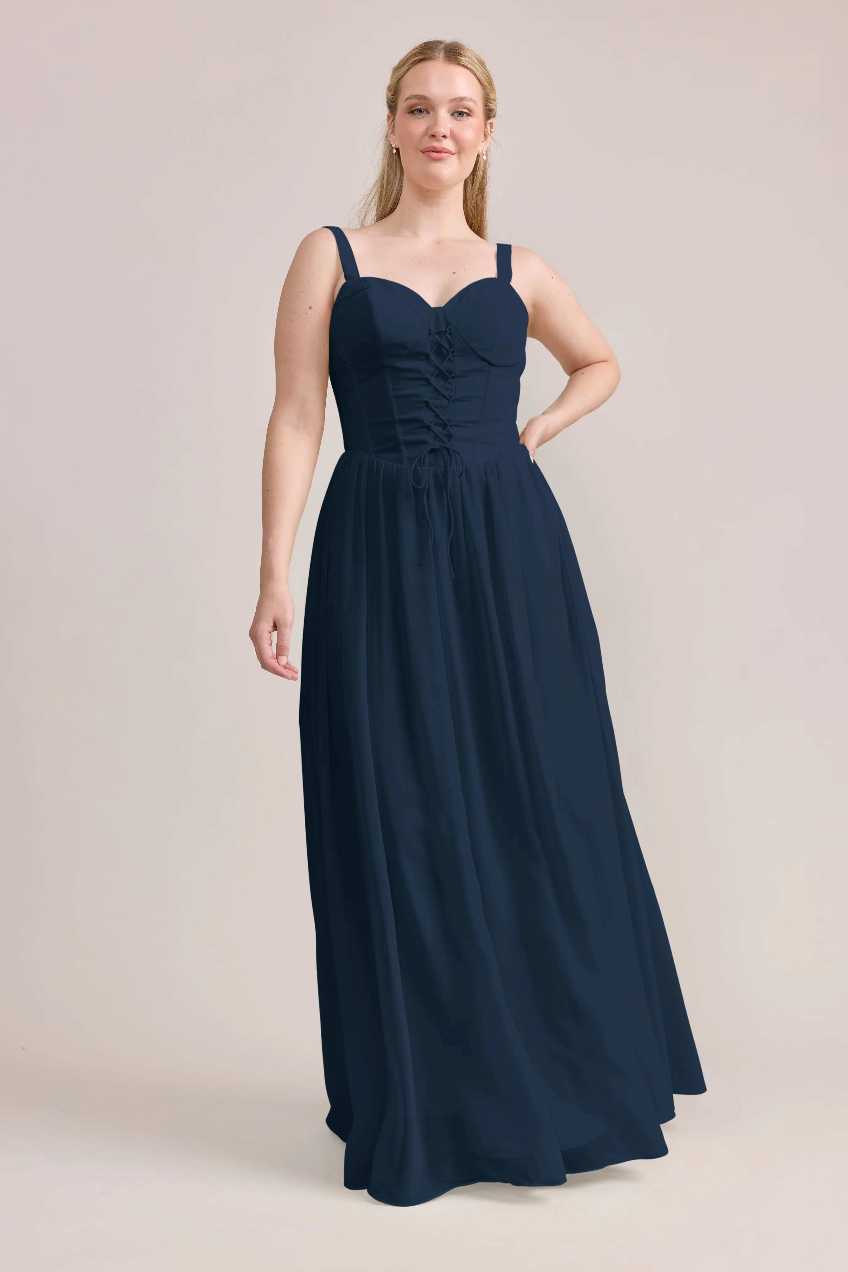 Alena Chiffon Dress | Made To Order - Image 97