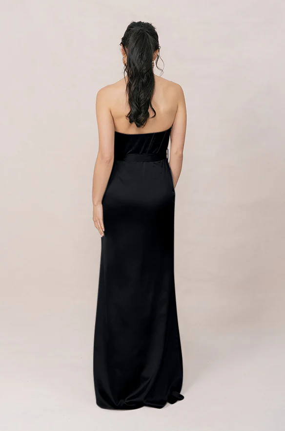 Amara Satin Dress | Made To Order - Image 13