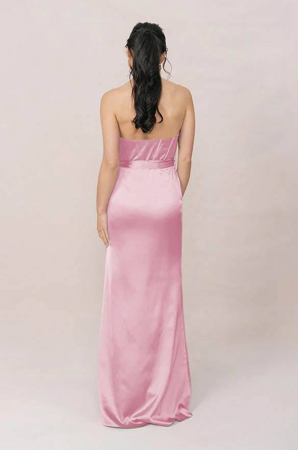 Amara Satin Dress | Made To Order - Image 160