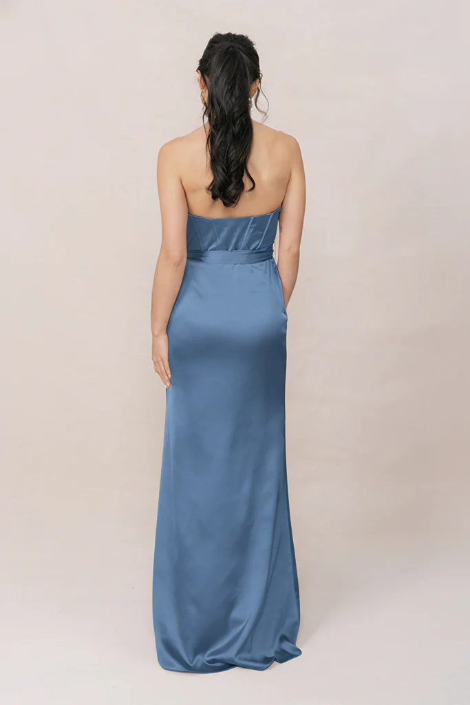Amara Satin Dress | Made To Order - Image 163
