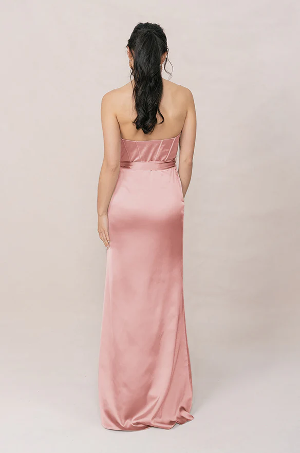 Amara Satin Dress | Made To Order - Image 17
