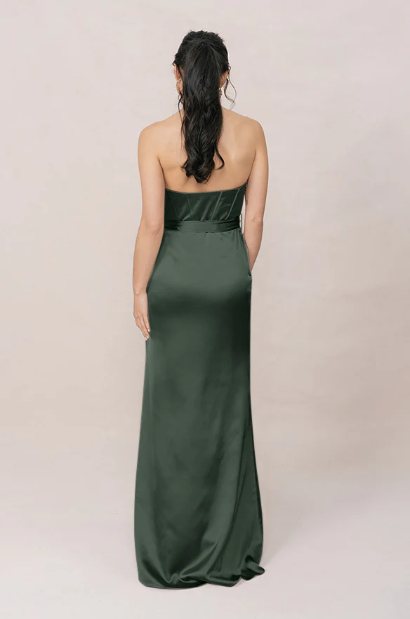 Amara Satin Dress | Made To Order - Image 27
