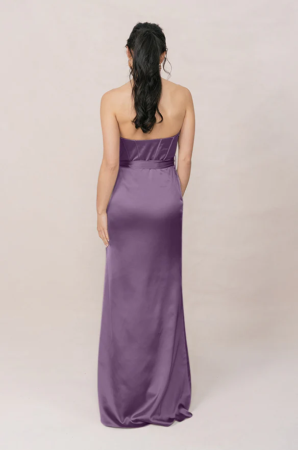 Amara Satin Dress | Made To Order - Image 31