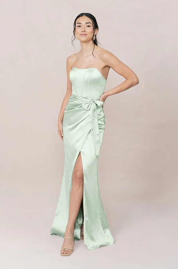 Amara Satin Dress | Made To Order - Image 4