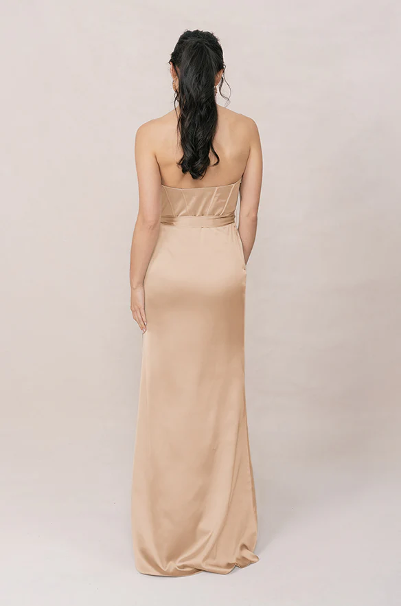 Amara Satin Dress | Made To Order - Image 47