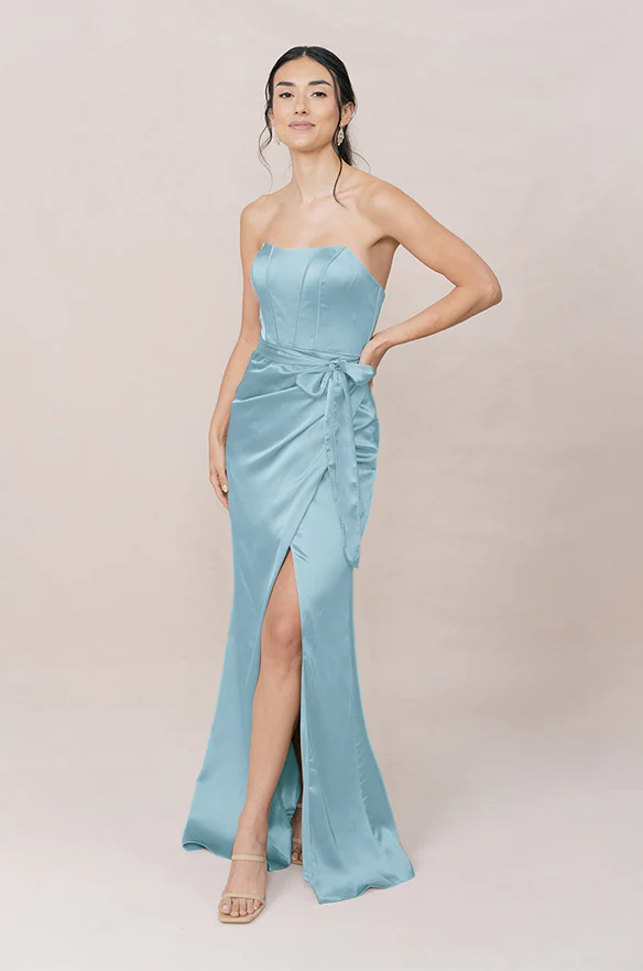 Amara Satin Dress | Made To Order - Image 52