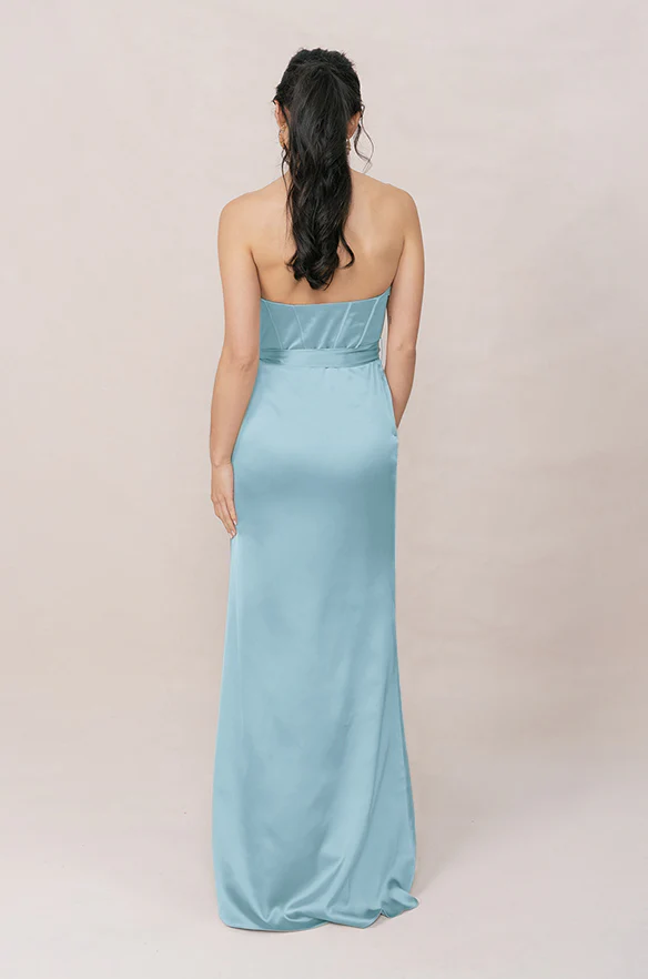 Amara Satin Dress | Made To Order - Image 53