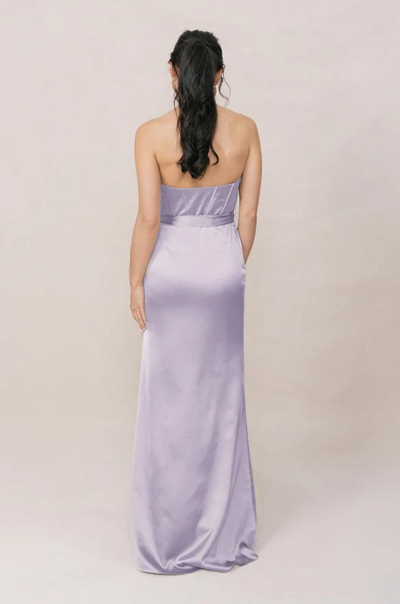 Amara Satin Dress | Made To Order - Image 55