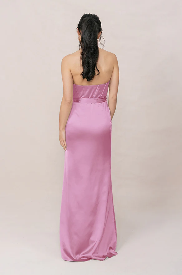 Amara Satin Dress | Made To Order - Image 63