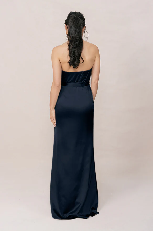Amara Satin Dress | Made To Order - Image 67