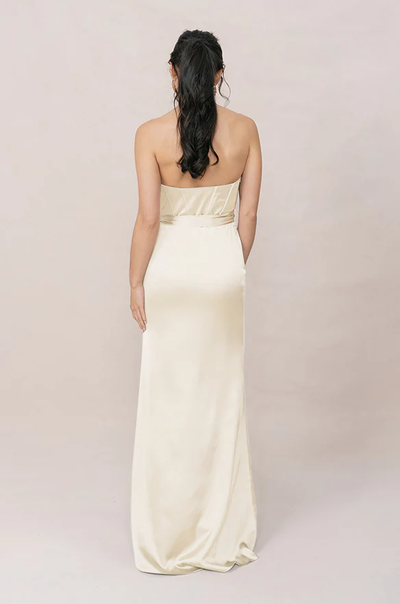 Amara Satin Dress | Made To Order - Image 69