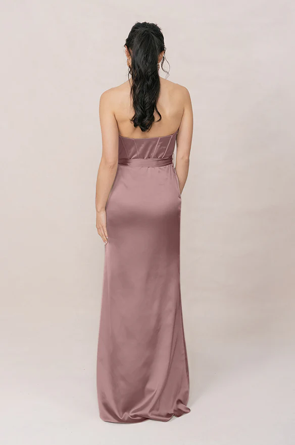 Amara Satin Dress | Made To Order - Image 79