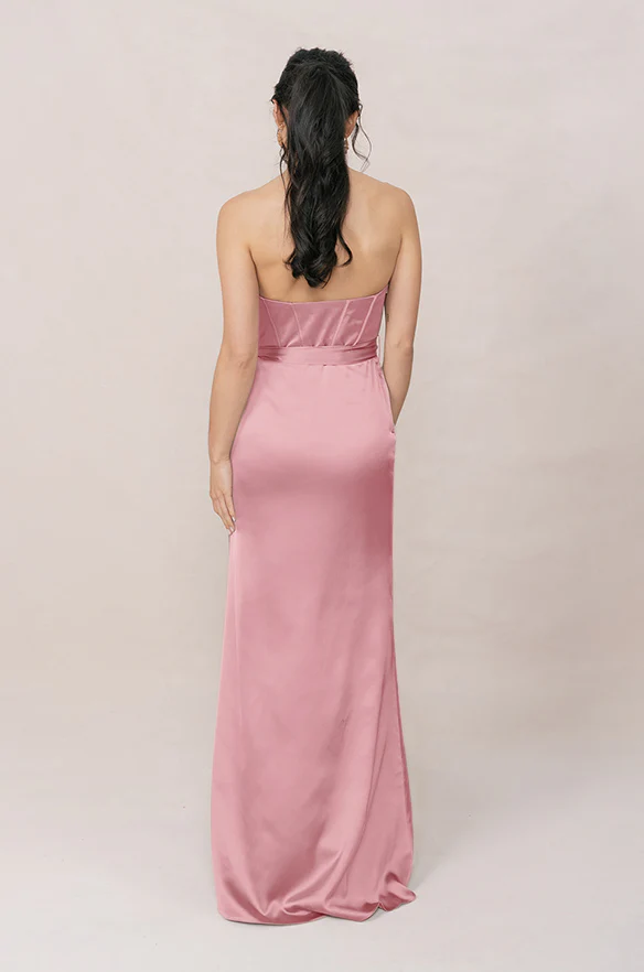 Amara Satin Dress | Made To Order - Image 83