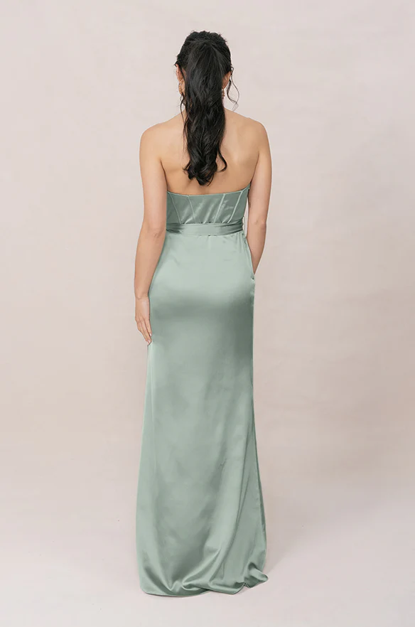 Amara Satin Dress | Made To Order - Image 87