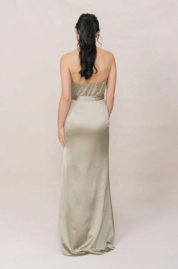Amara Satin Dress | Made To Order - Image 89