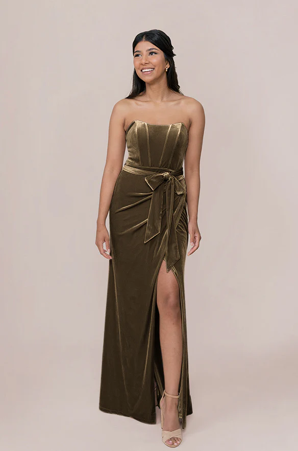 Amara Velvet Dress | Made To Order - Image 12