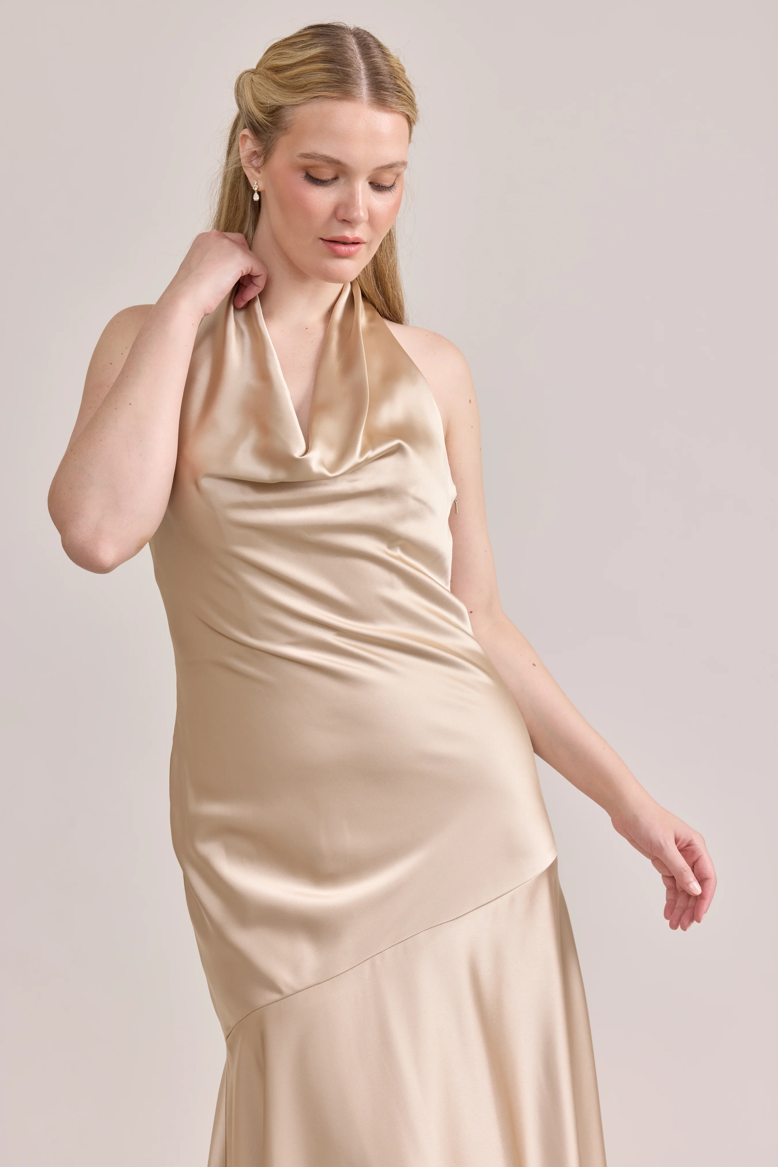 Amaya Satin Dress | Made To Order - Image 2