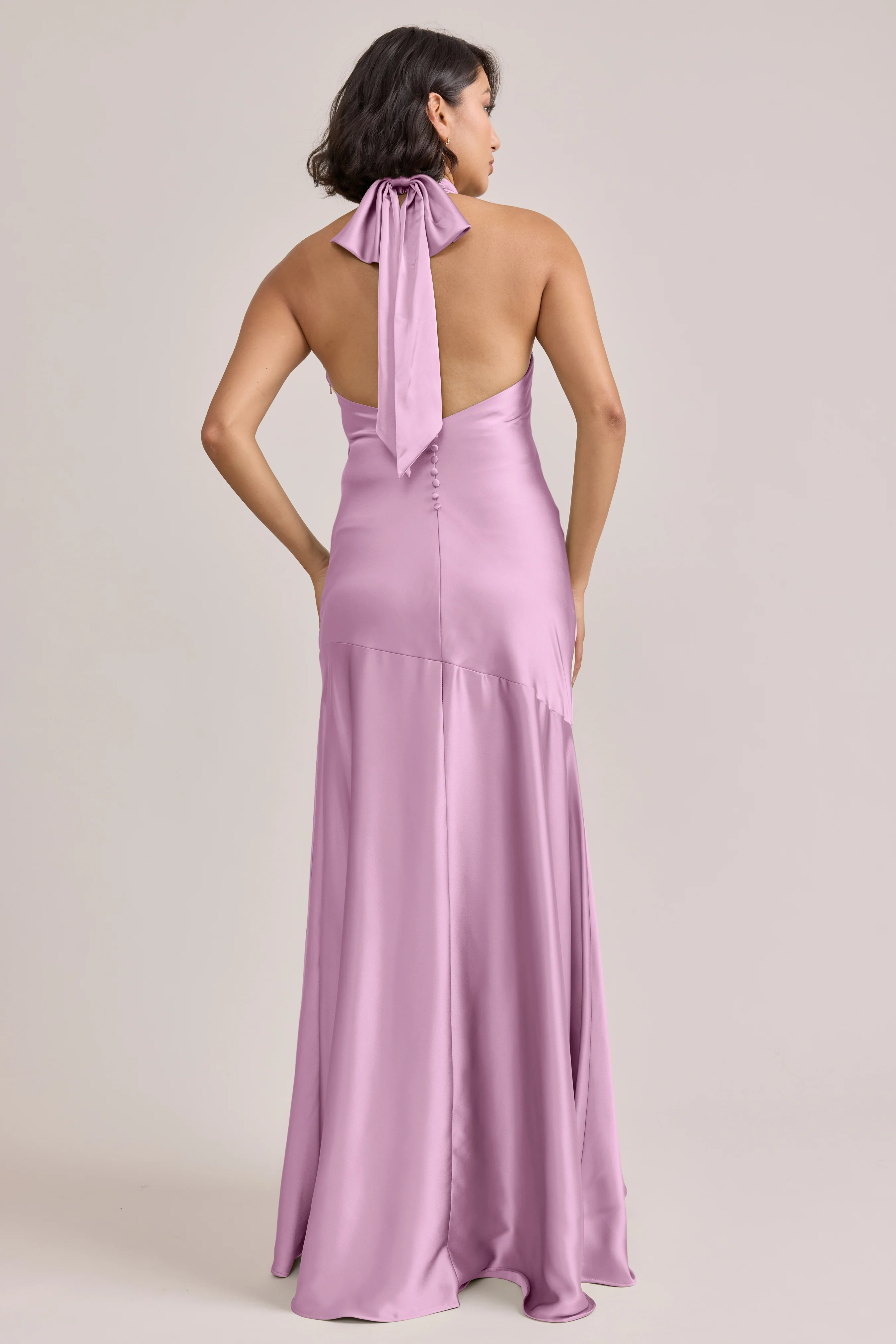 Amaya Satin Dress | Made To Order - Image 120