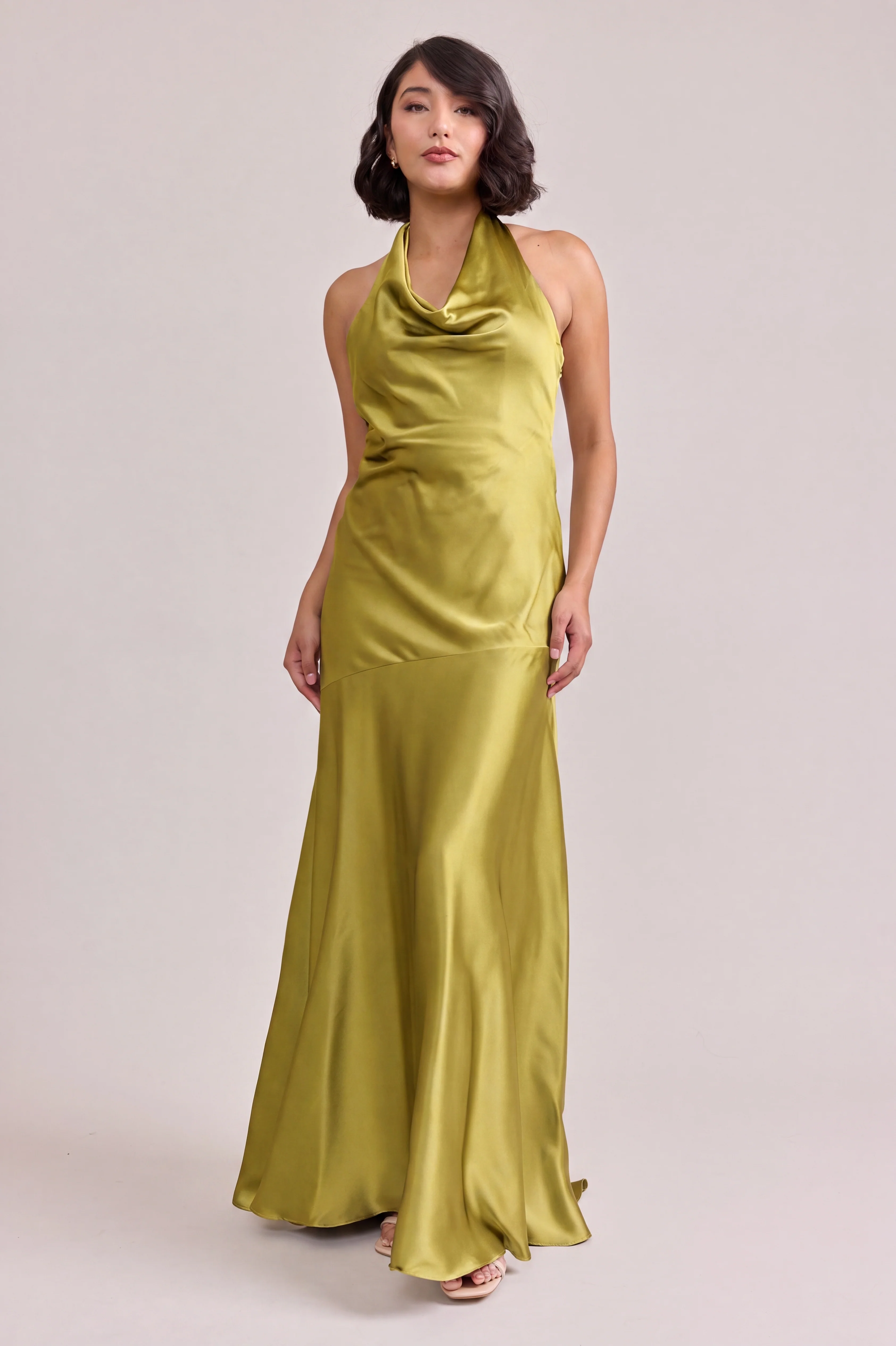 Amaya Satin Dress | Made To Order - Image 226