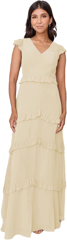Amelia Chiffon Dress | Made To Order - Image 164