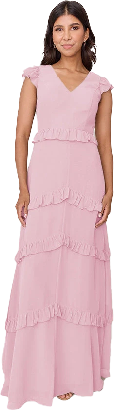 Amelia Chiffon Dress | Made To Order - Image 165