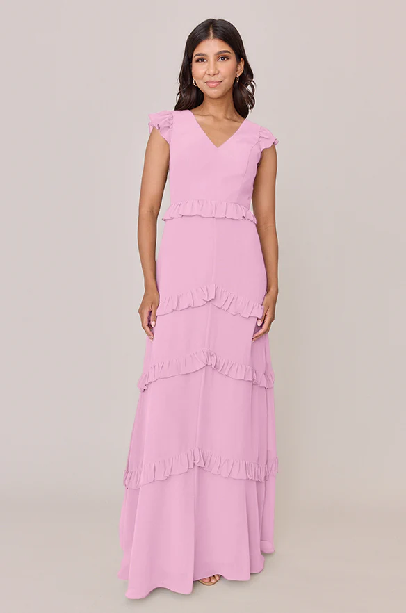Amelia Chiffon Dress | Made To Order - Image 57