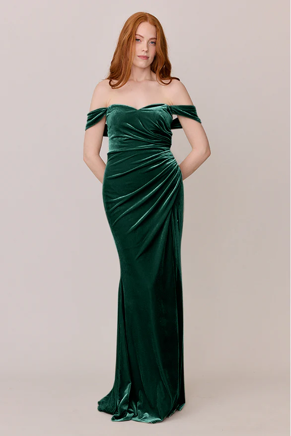 Ariel Convertible Velvet Dress | Made To Order - Image 20