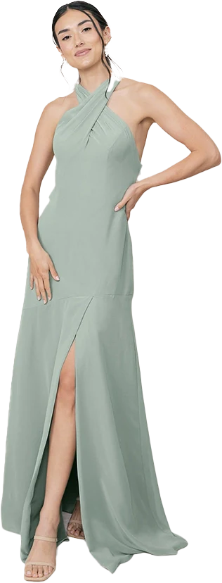 Athena Chiffon Dress | Made To Order - Image 142