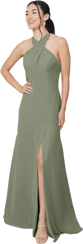 Athena Chiffon Dress | Made To Order - Image 150