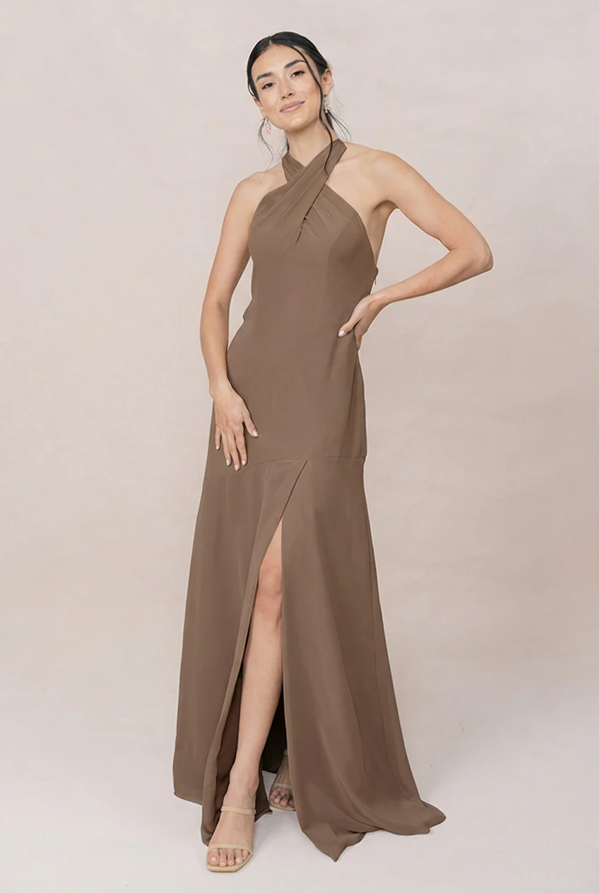 Athena Chiffon Dress | Made To Order - Image 170