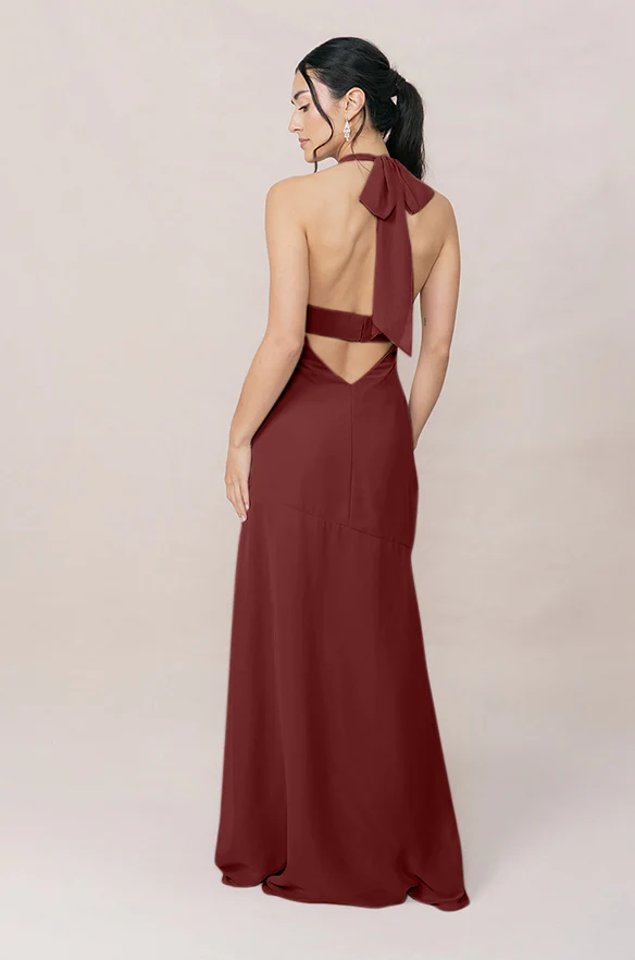 Athena Chiffon Dress | Made To Order - Image 23
